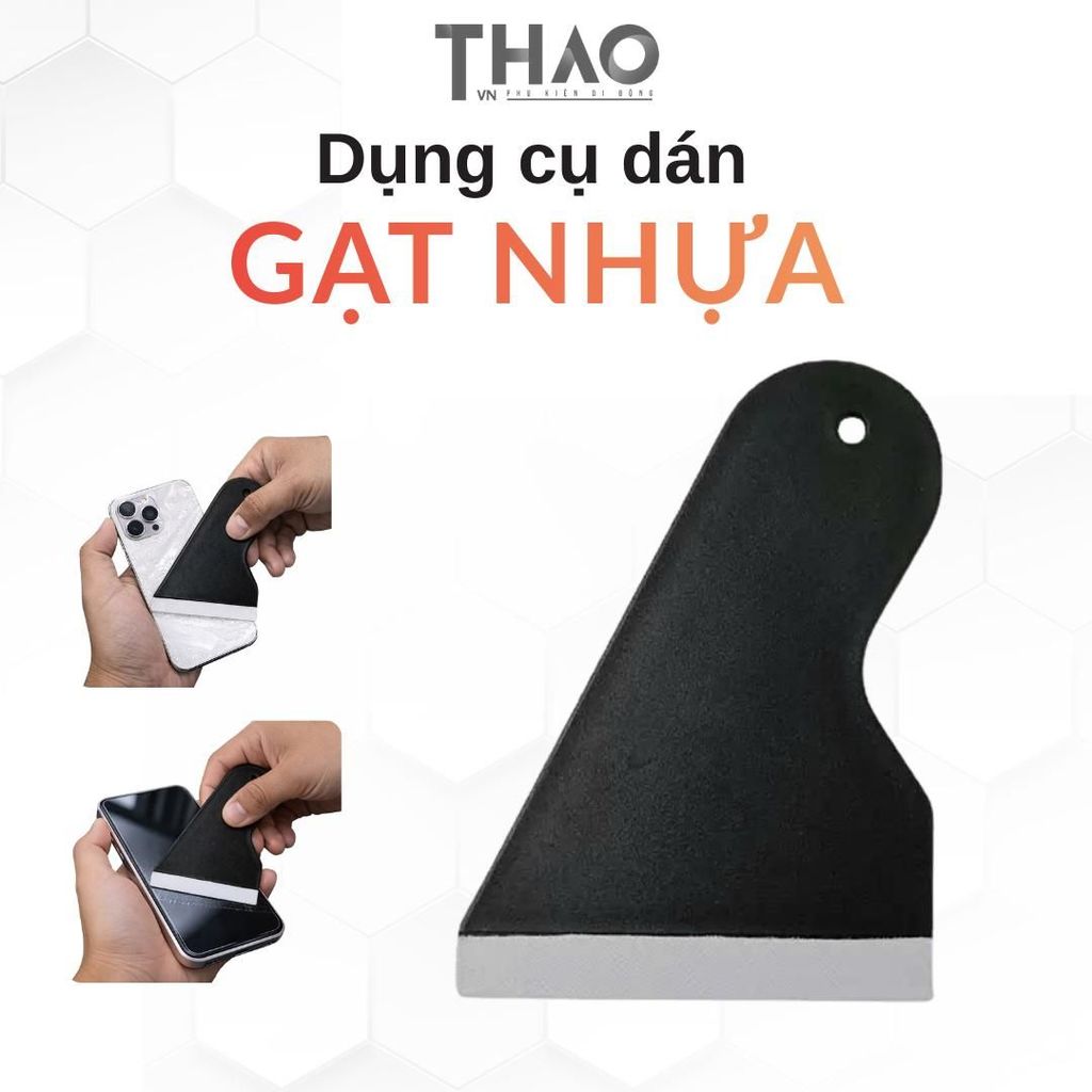 Miếng gạt nhựa chuyên dụng hỗ trợ dán kính cường lực, film, ppf, nhựa cứng cáp