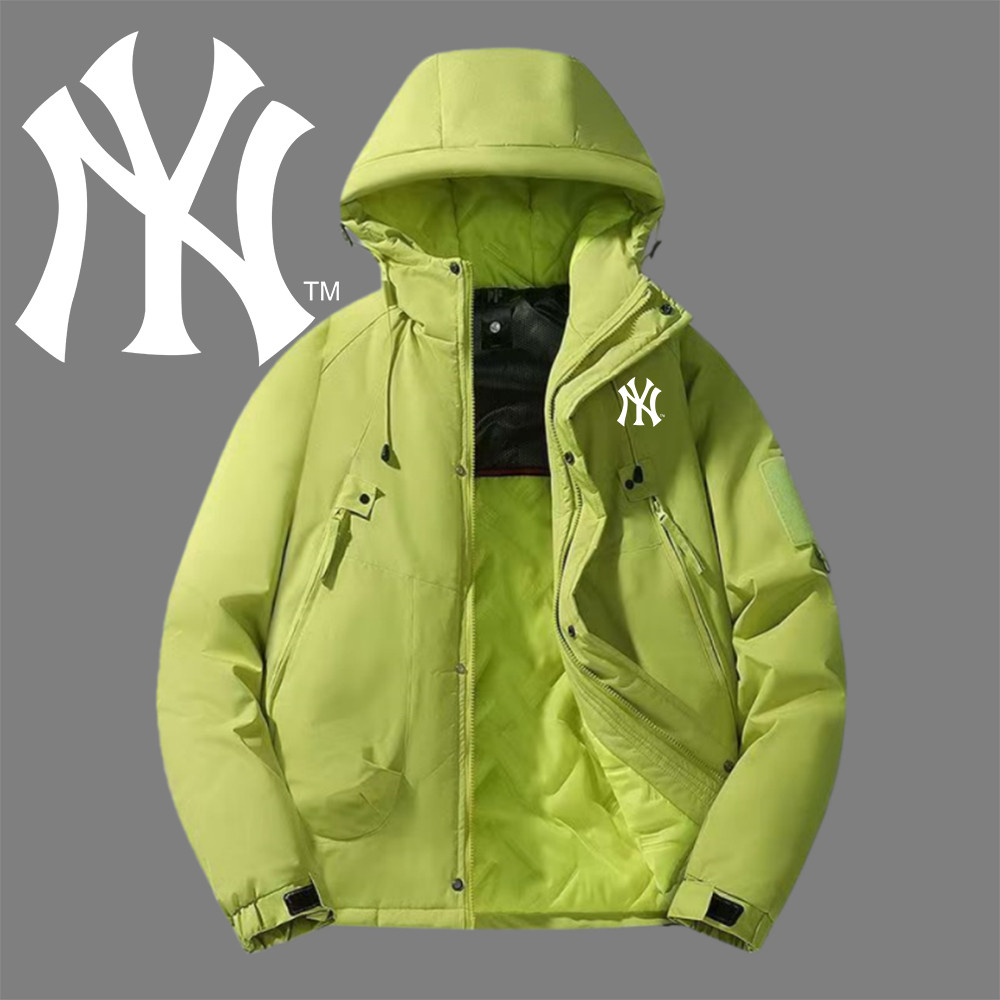 Áo khoác đôi MLB Yankees Thu Đông 2025, chống gió và mưa, cotton ấm áp, phù hợp thời trang Việt Nam