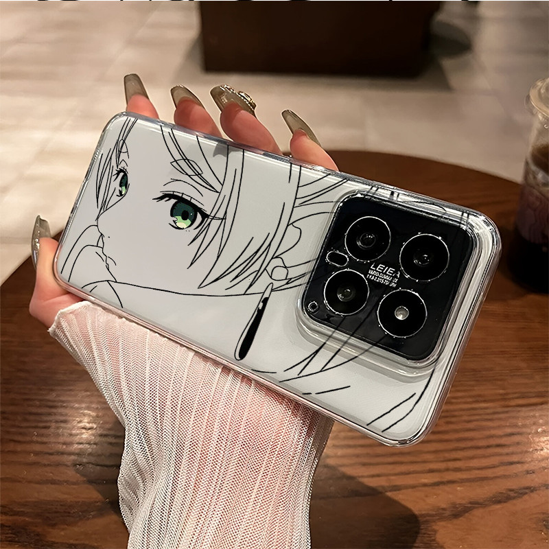 Dành Cho Redmi Turbo 4 Pro Note 15 Pro / 14 / 13 Mi 15T 14T K90 Pro Max Anime Frieren Slim Soft Phon