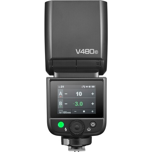 Đèn Flash Godox V480 TTL For Canon /Nikon / Fujifilm / Sony - Hàng Chính Hãng BH 12 Tháng