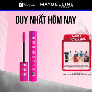   Mới  Mascara Firework Chuốt Mi Cong Dài và Tỏa Mi 360 Độ Lash Sensational Maybelline New York Waterproof 8.75ml 