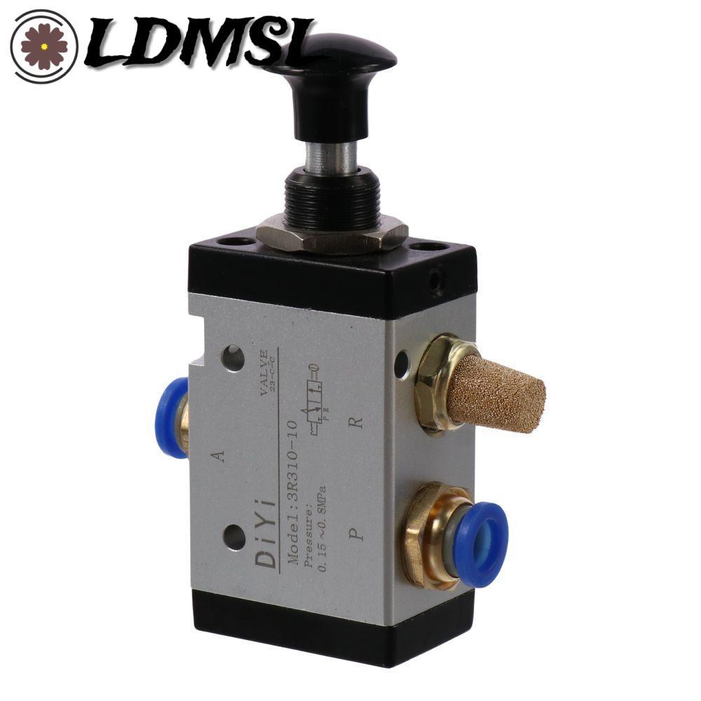 Van điện từ LDMSL, Vị trí 3 chiều 2 3R210-08, Van công tắc không khí Điều khiển bằng tay không khí 1