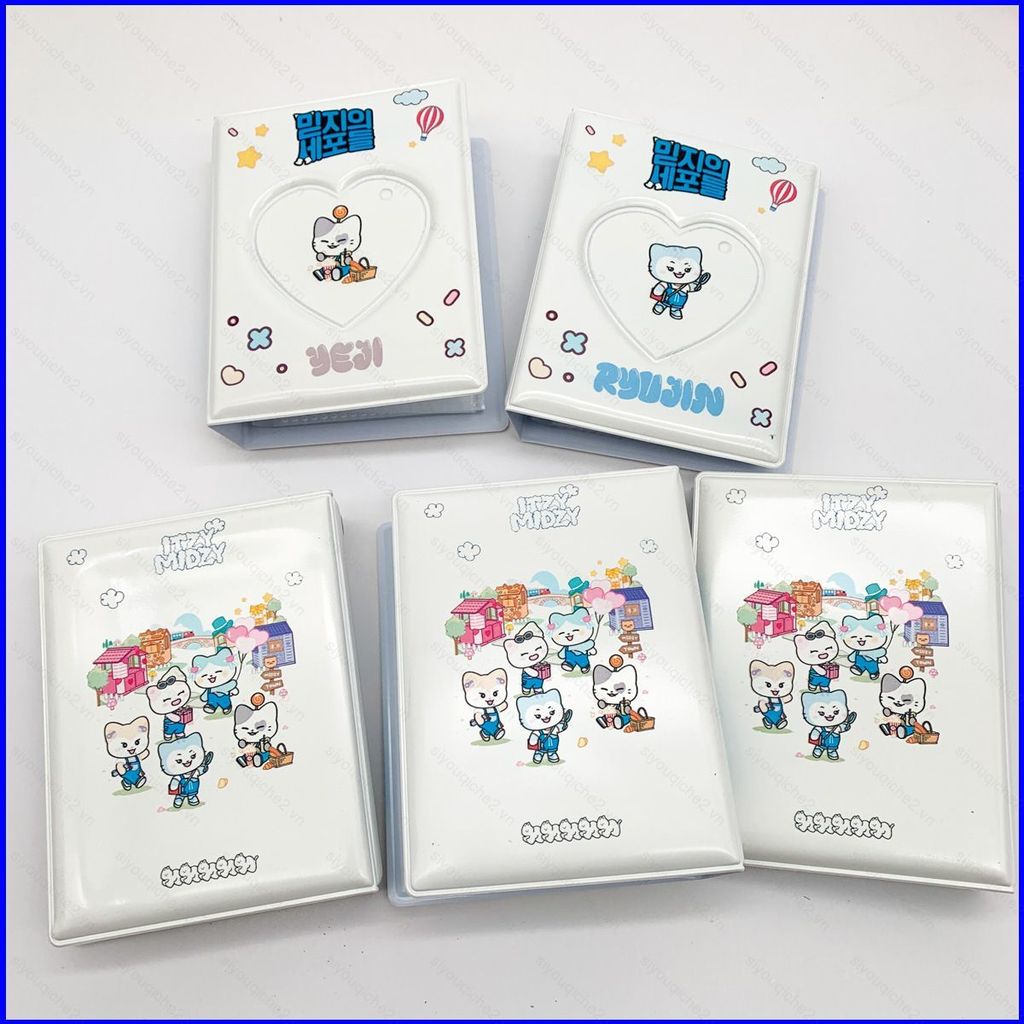 SV ITZY TWINZY Pop Up Store Phim Hoạt Hình Thẻ Sách Album LIA CHAE RYEONG YUNA YEJI Quà Tặng Cho Bé 