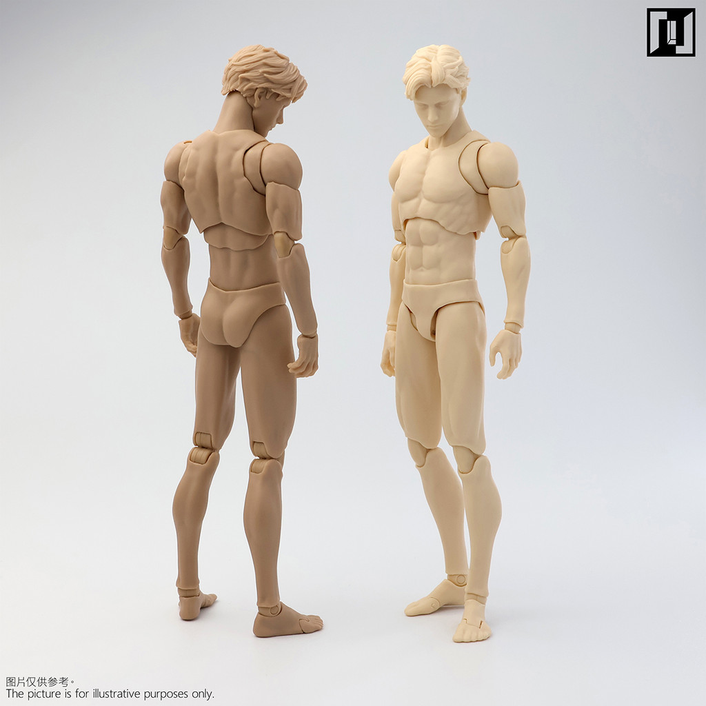 HIPLAY Mirrfig Khớp khớp nối MF001 Lean Male Body Tỉ lệ 1 / 12 Nhân vật hành động Cơ thể