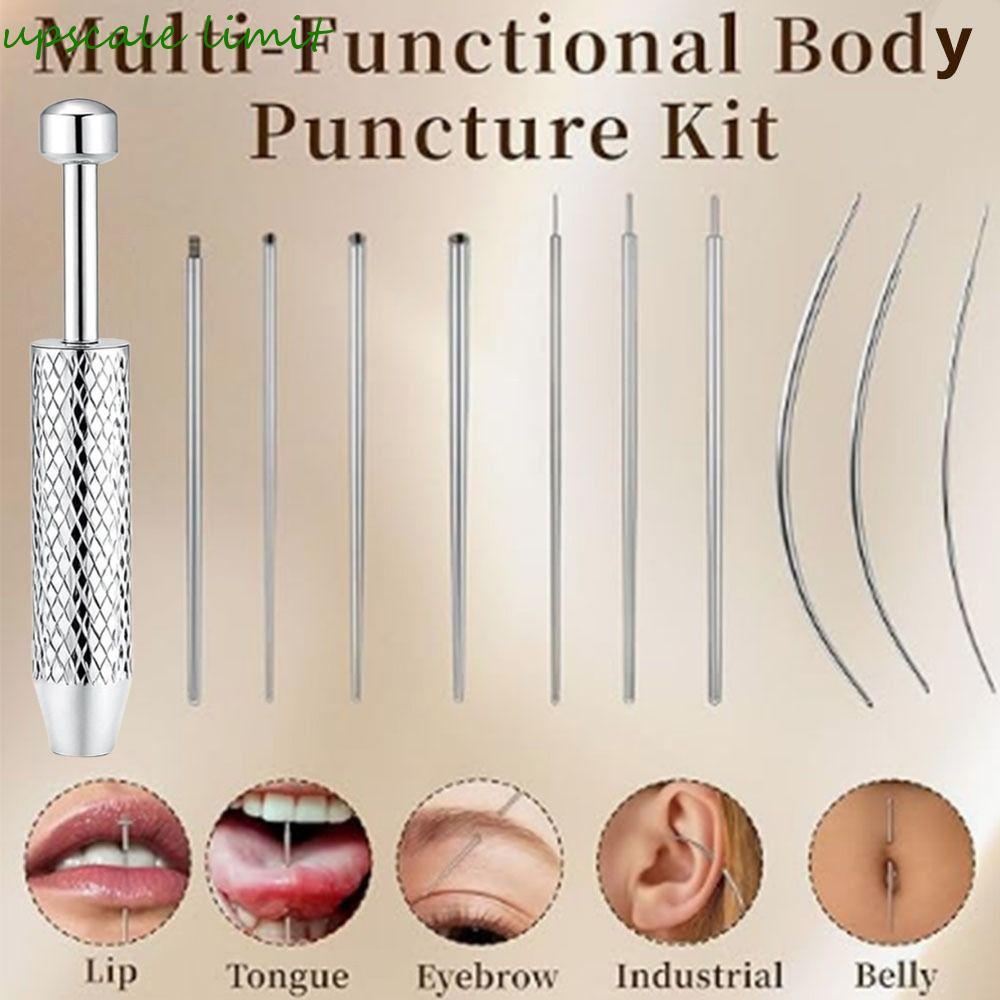 Dụng cụ xỏ khuyên và bôi bông tai Piercing Taper Tool từ thép không gỉ