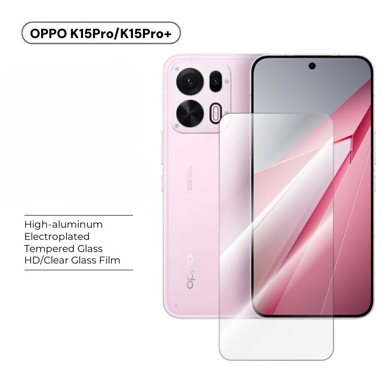 Kính Cường Lực Cho OPPO K15 Pro Kính OPPO K15 Pro + Bảo Vệ Màn Hình Trong Suốt HD Bảo Vệ Điện Thoại 