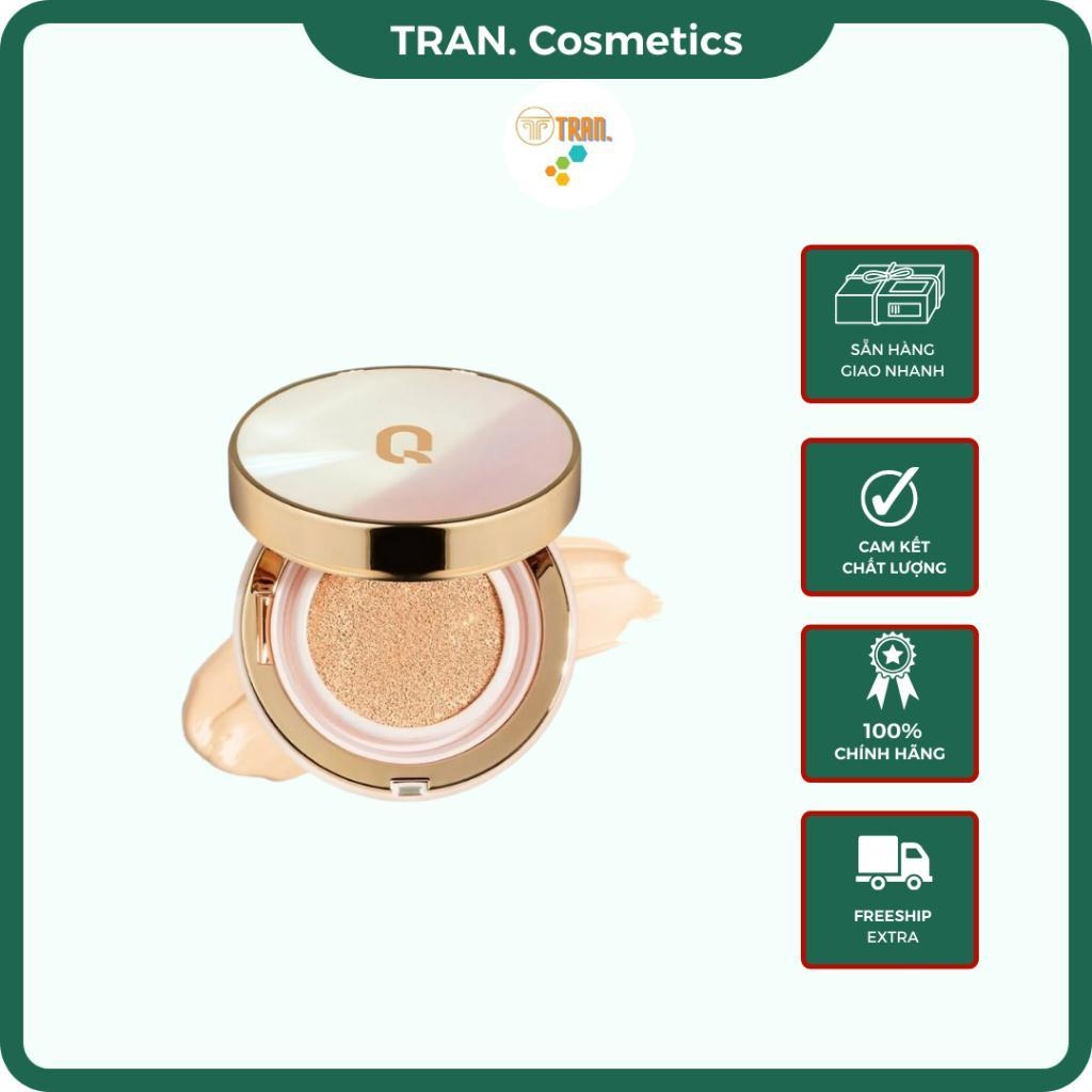 Phấn Nước Glamrr Q, Phấn Nước Kiềm Dầu Glamrr Q Màu Sáng Màu #01 #02 SPF0+/PA+++ - TRAN. Cosmetics. 