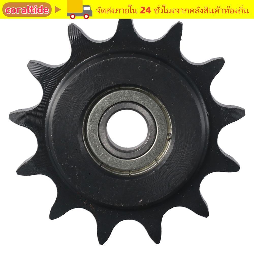 CORALTIDE Convex Idler Gear, C45 Thép Carbon 10mm Bore 1 / 2 "Pitch Chain Idler Bánh Xích, Vòng Tròn