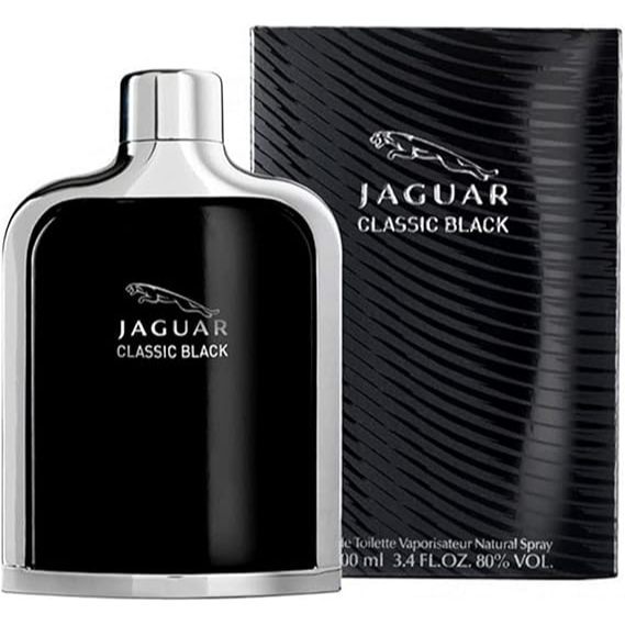Nước hoa nam authentic Jaguar Classic Black eau de toilette 100ml (Mỹ)