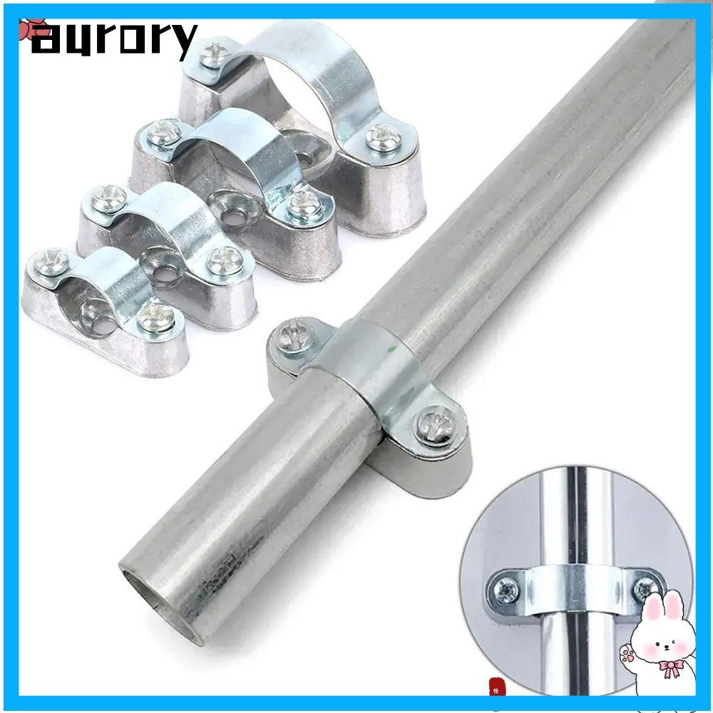 AURORY 1 Cái -Vỏ Mã, Chốt Phần Cứng Hợp Kim Nhôm / Thẻ Thép Không Gỉ 304, Có Vít Kẹp Ống Cố Định 16m