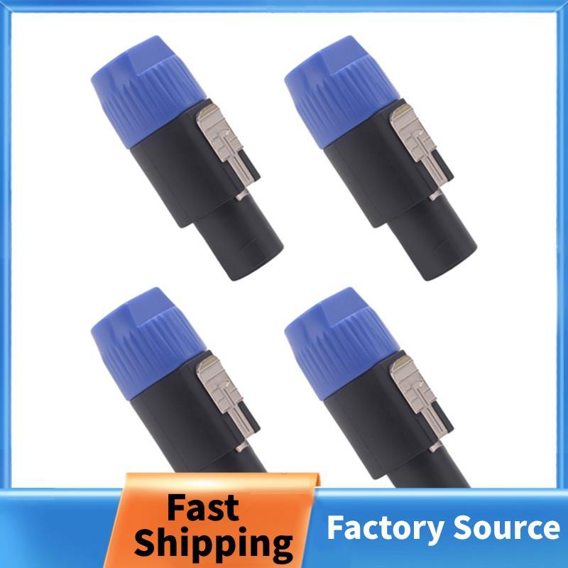 Loa Cắm Khóa Xoắn 4 Cực Loa Cắm Tương Thích Với Speakon NL4FC, NL4FX, NLT4X, NL2FC - 4 GÓI