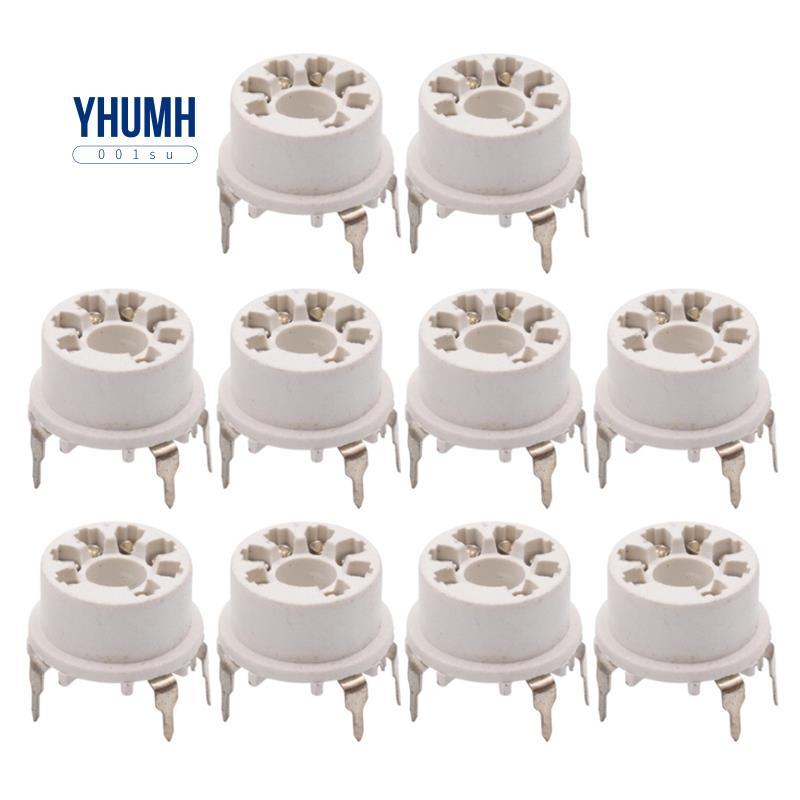 Đế van ổ cắm ống chân không bằng nhựa 7Pin cho B & W 6J1 6Z4 6X4 12AE6 6AT6 6BK6 12AV6 6AQ6 6J5 Hifi