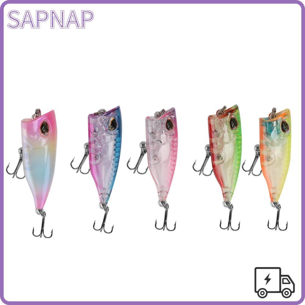Sápnap Poper Mồi Câu Cá Mini 4cm 3.5g, Màu Sắc Rực Rỡ, Phù Hợp Cho Câu Cá Nước Mặn