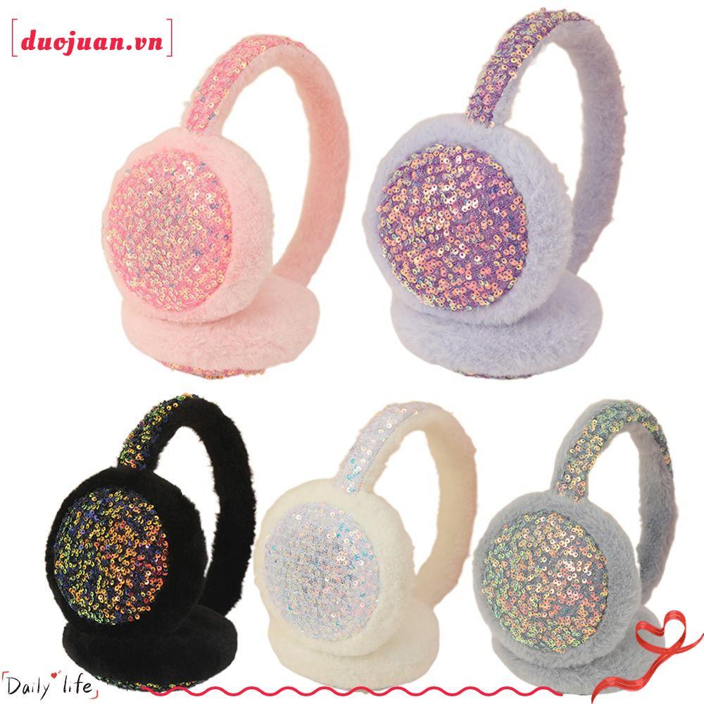 DUOJUAN Bịt Tai Mùa Đông, Lông Cừu Sang Trọng Mềm Mại Ấm Áp Earflaps, Thời Trang Cosy Earmuffs Dành 