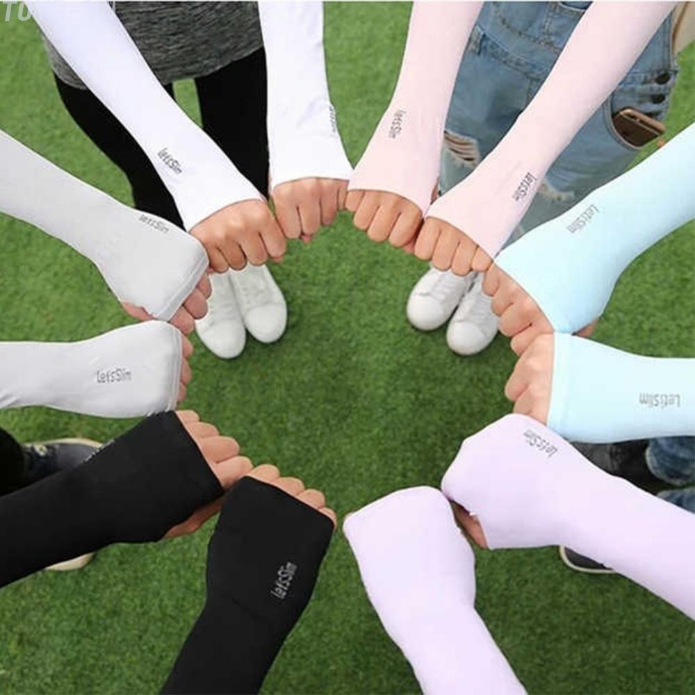 【TOYBOX】Breathable Ice Silk Sleeve for Women's Sun Protection in Colors