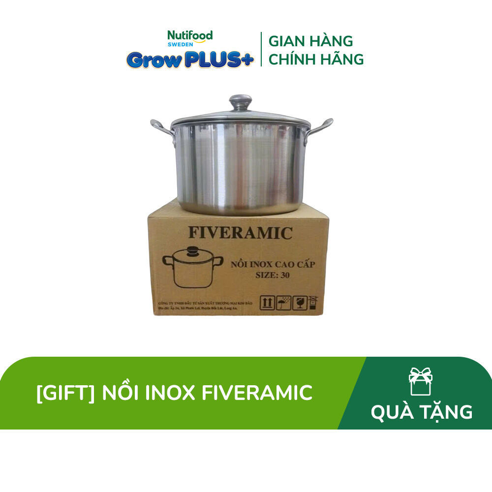 [Quà tặng không bán] Nồi inox Fiveramic 30cm