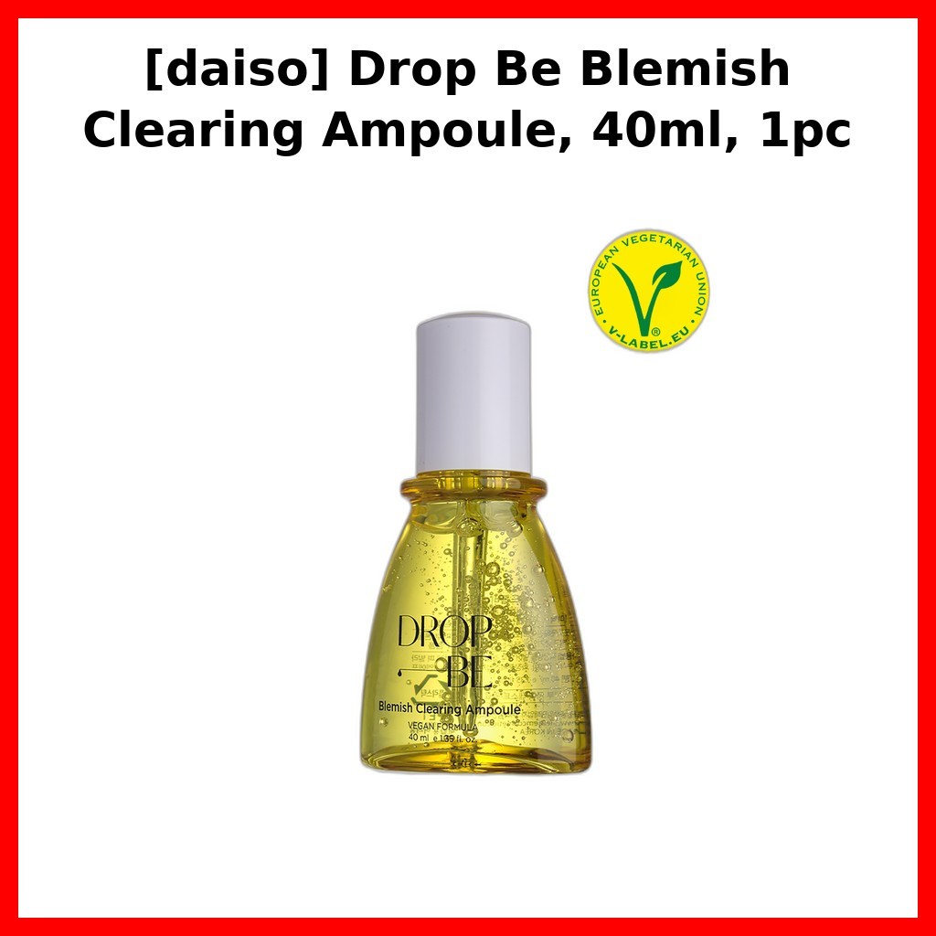[daiso] Drop Be Blemish Clearing Ampoule, 40ml, 1 cái / Ampoule Hàn Quốc / Làm sạch vết thâm / K-DAI