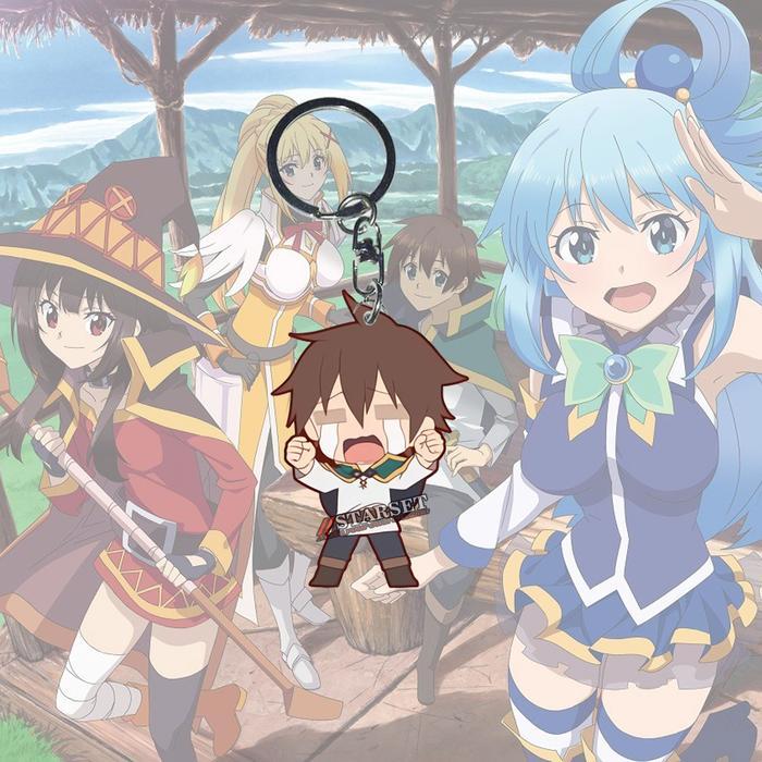 Gantungan Kunci Konosuba Satou Kazuma 02 - Ganci - Key Chain