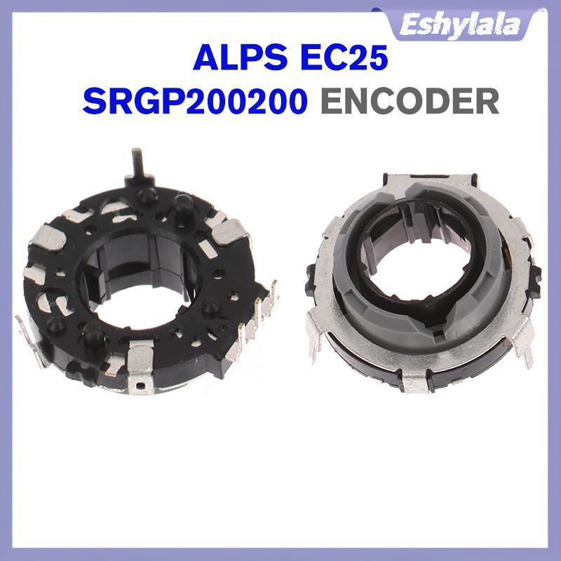 Eshylala EC25 SRGP200200 Bộ mã hóa trục rỗng 20 Định vị 10 xung Công tắc âm lượng âm thanh ô tô
