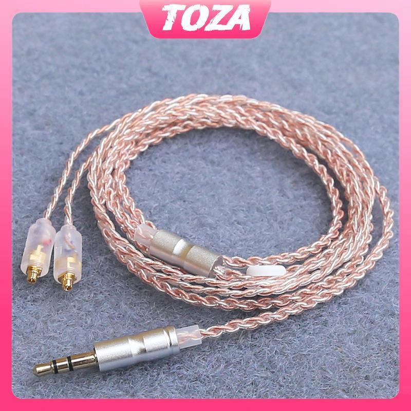Cáp nâng cấp tai nghe TOZA HiFi MMCX 3.5mm 1.2m Cáp lõi mạ bạc cho Sennheiser IE200 / IE300 / IE600 