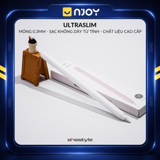  Vỏ Bao Ốp Silicon Siêu Mỏng Ahastyle Hỗ Trợ Sạc Không Dây Từ Tính Cho Bút Cảm Ứng Apple Pencil 2 