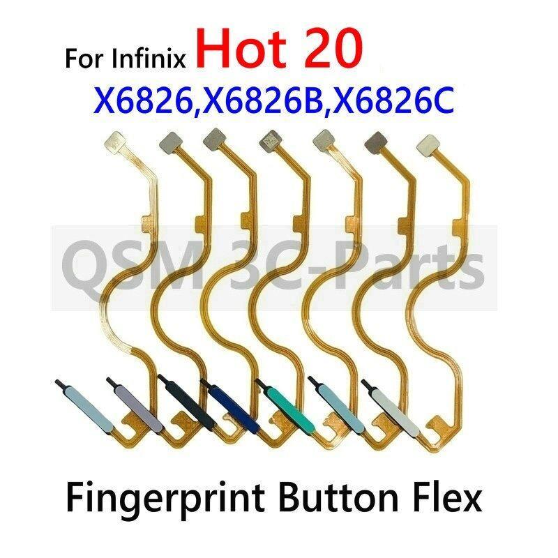 Dành cho infinix Hot 20 X6726 X6726B X6726C Cảm biến vân tay in ngón tay