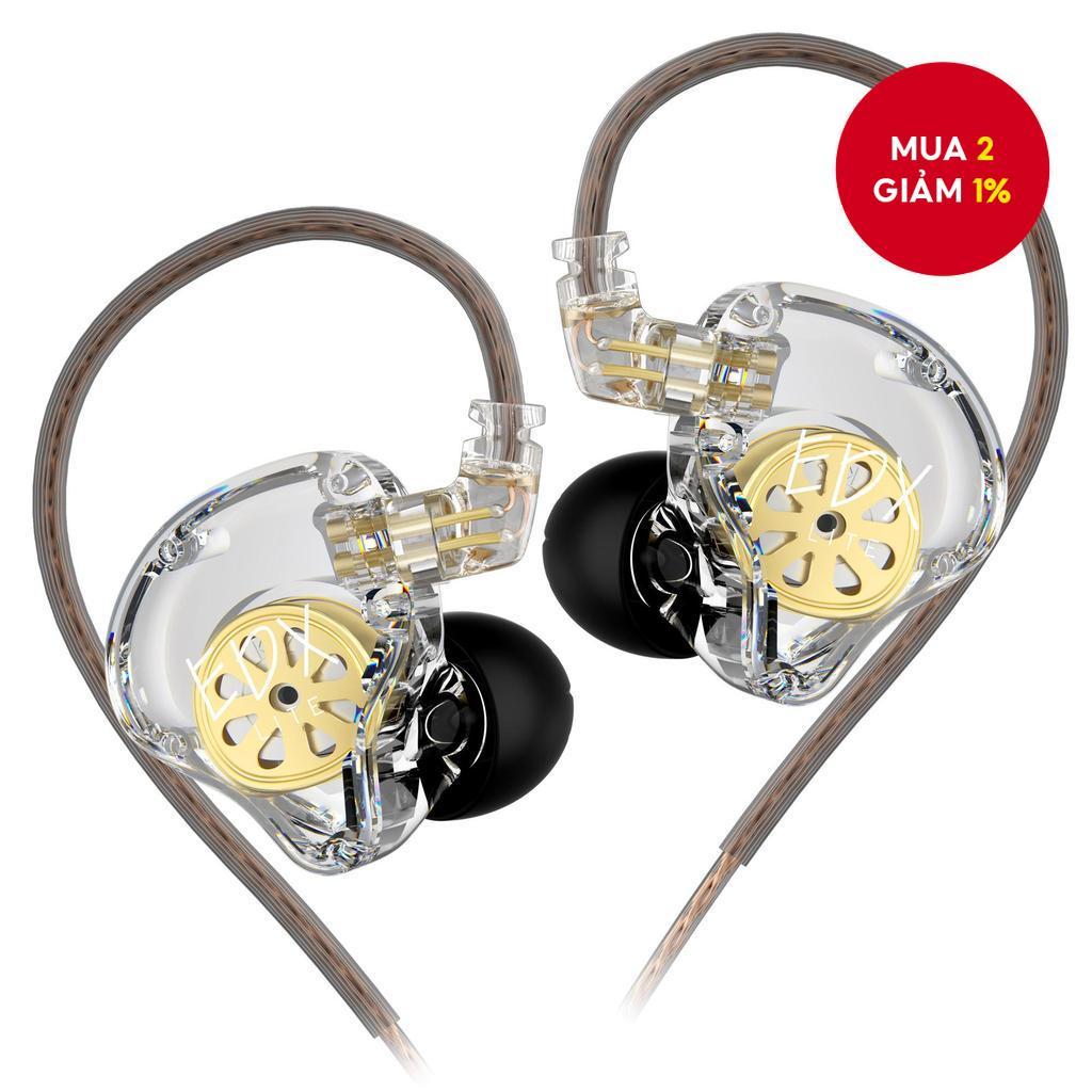 KZ EDX Lite Tai nghe IEM Tai nghe nhét tai siêu tuyến tính Bộ phận động âm thanh có dây Tai nghe KZ 