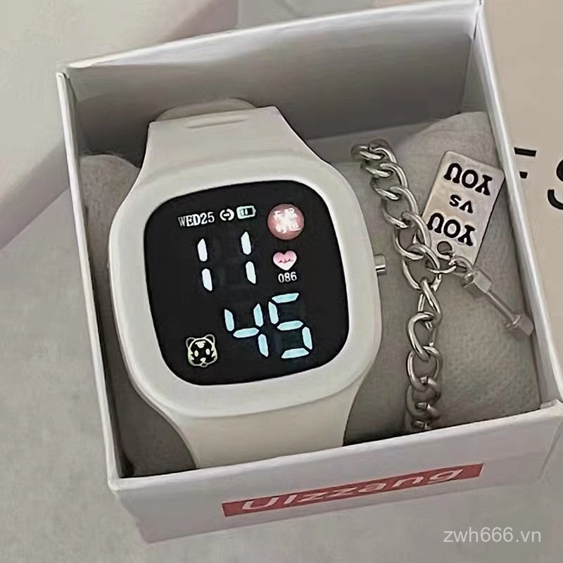 Đồng Hồ Kỳ Lân Phổ Biến Nam Nữ Học Sinh ins Xu Hướng Thông Minh Học Sinh Trung Học Trẻ Em Chống Thấm