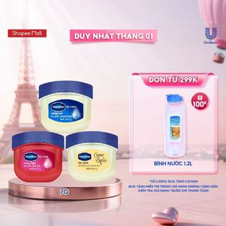  Sáp dưỡng môi Vaseline Lips Care 7g  Tùy chọn Hồng xinh Mềm mịn Ngọt Ngào  
