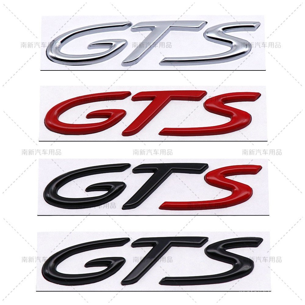Xe Sửa Đổi GTS Logo Ô Tô Logo Word Logo Đuôi Ô Tô Logo Nhãn Dán Xe Ô Tô E4KX