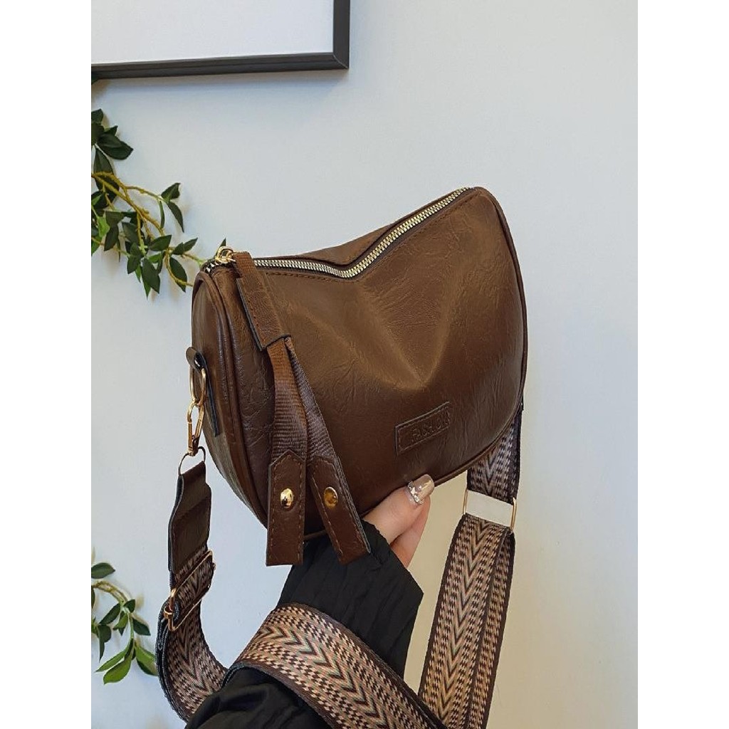 Túi Messenger Sense Cao Cấp 2025 Đơn Giản Cao Cấp Sense Boston Túi Phong Cách Mới Một Vai Nữ Tất Cả 