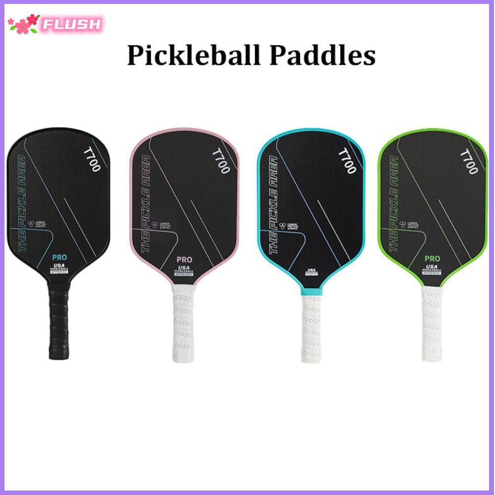 Vợt Pickleball FLUSHED Carbon Fiber, Được USAPA Phê Duyệt, Mặt Matte T700 Cao Cấp