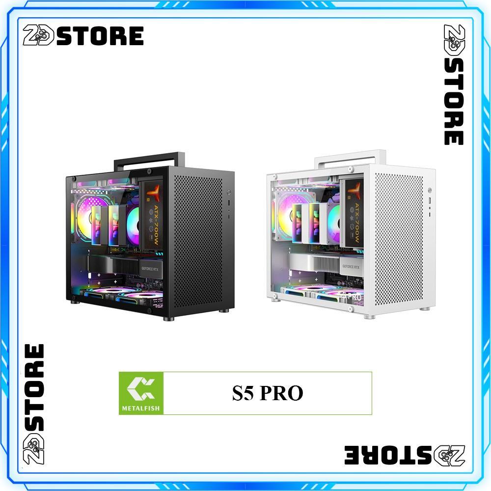 VỎ CASE MÁY TÍNH MINI METALFISH S5 (MAXT/ITX)