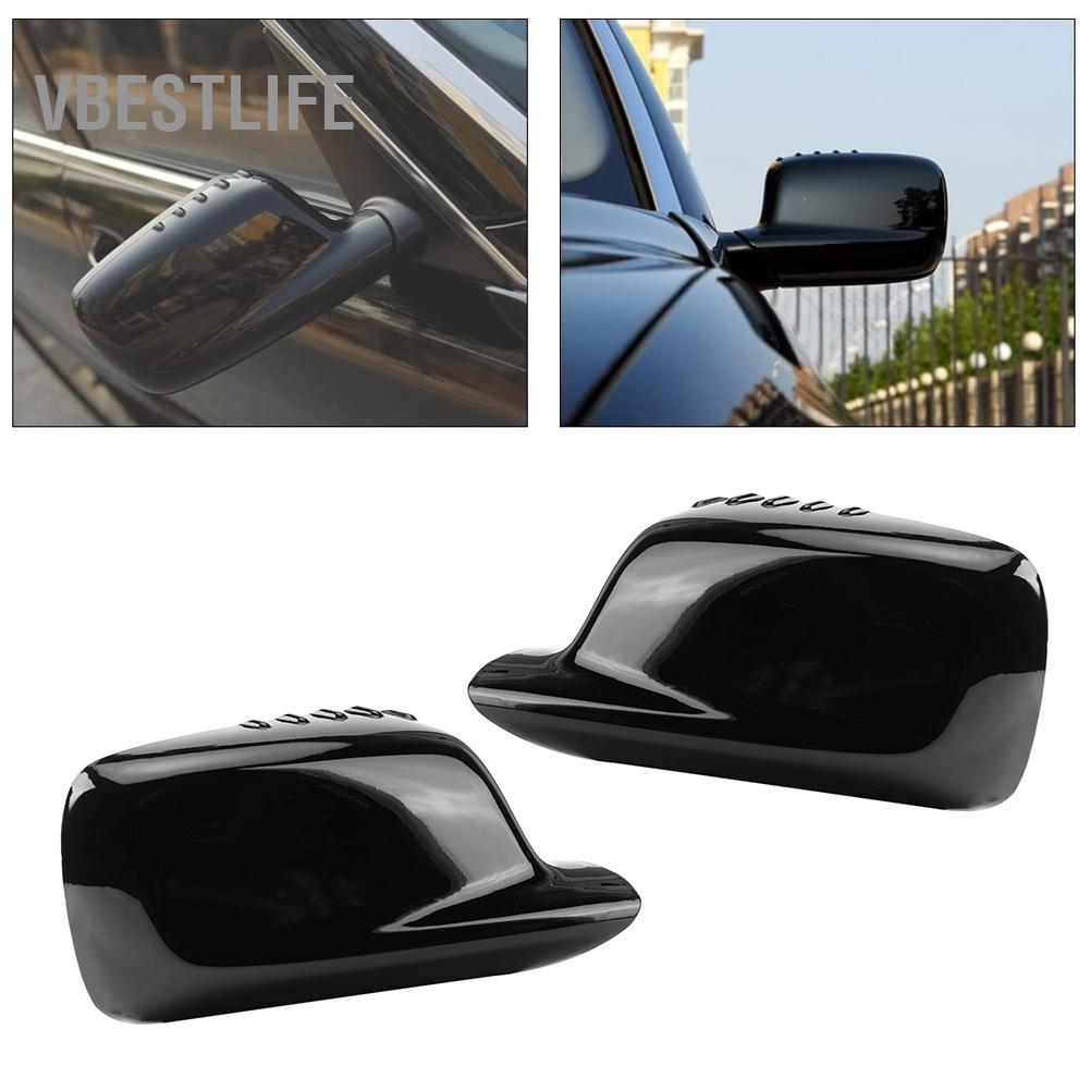 VBESTLIFE Acouto Cửa Gương Bọc Gương Chiếu Hậu Ô Tô 51167074236 Trái + Bên Phải 1 Cặp Vỏ Cánh ABS Ph