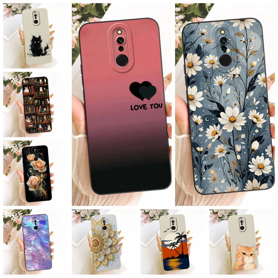 Vỏ Cho Redmi 8 Vỏ Hoạt Hình Thời Trang Dễ Thương Ngộ nghĩnh Sơn Silicon Vỏ Điện Thoại M1908C3IC MZB8