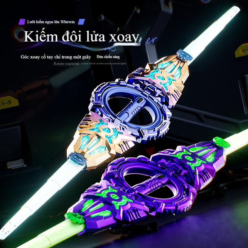 Đồ chơi LED phát sáng không gian, hiệu ứng âm thanh siêu ngầu, chất liệu ABS, an toàn và không gây hại cho bé