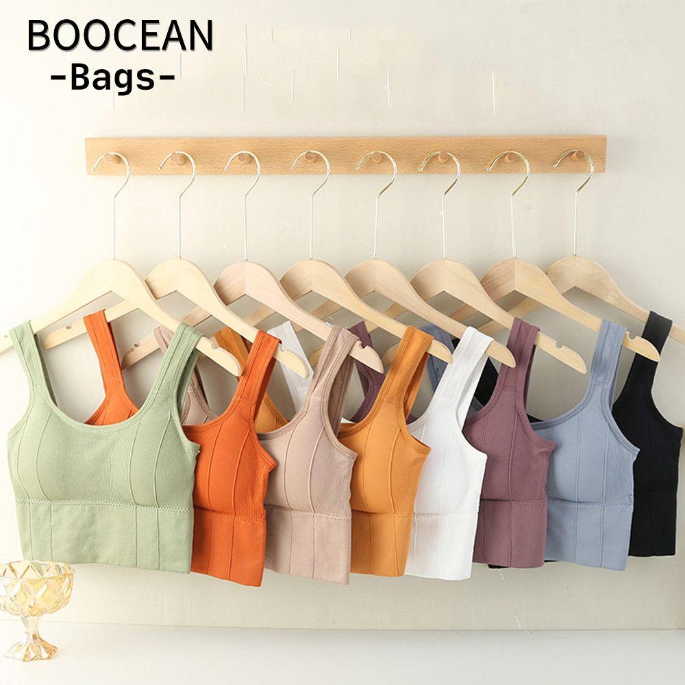 Áo ngực tập Yoga chống sốc BOOCEAN Áo Crop top chống mồ hôi