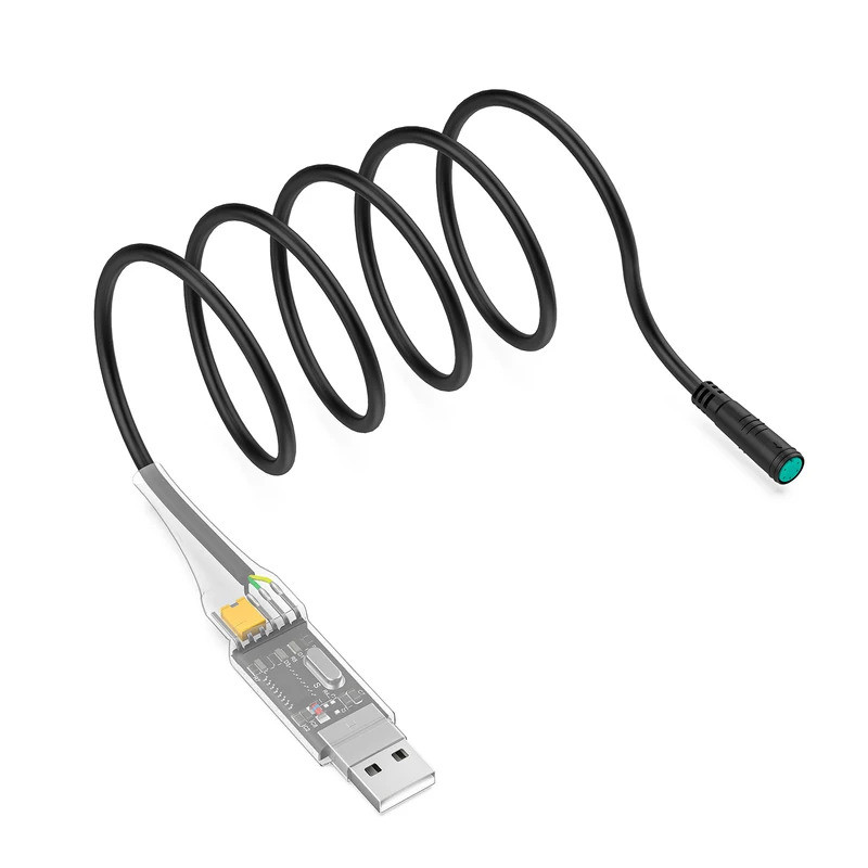 Cáp lập trình USB cho eBike - Hỗ trợ 8fun & Bafang BBS01/02/03/HD, điều khiển ổ đĩa giữa