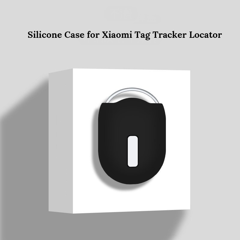 Ốp Lưng Silicon Cho Xiaomi Tag Mềm Chống Sốc Vỏ Bảo Vệ Với Carabiner Chống Mất Da Cho Xiaomi Smart T