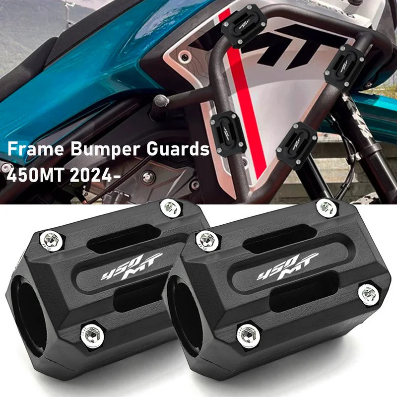Cho CFMOTO 450 MT 450MT 2024 Khung Va Chạm Ốp Lưng Bảo Vệ Động Cơ Cản Cho cfmoto 450MT Phụ Kiện Xe M