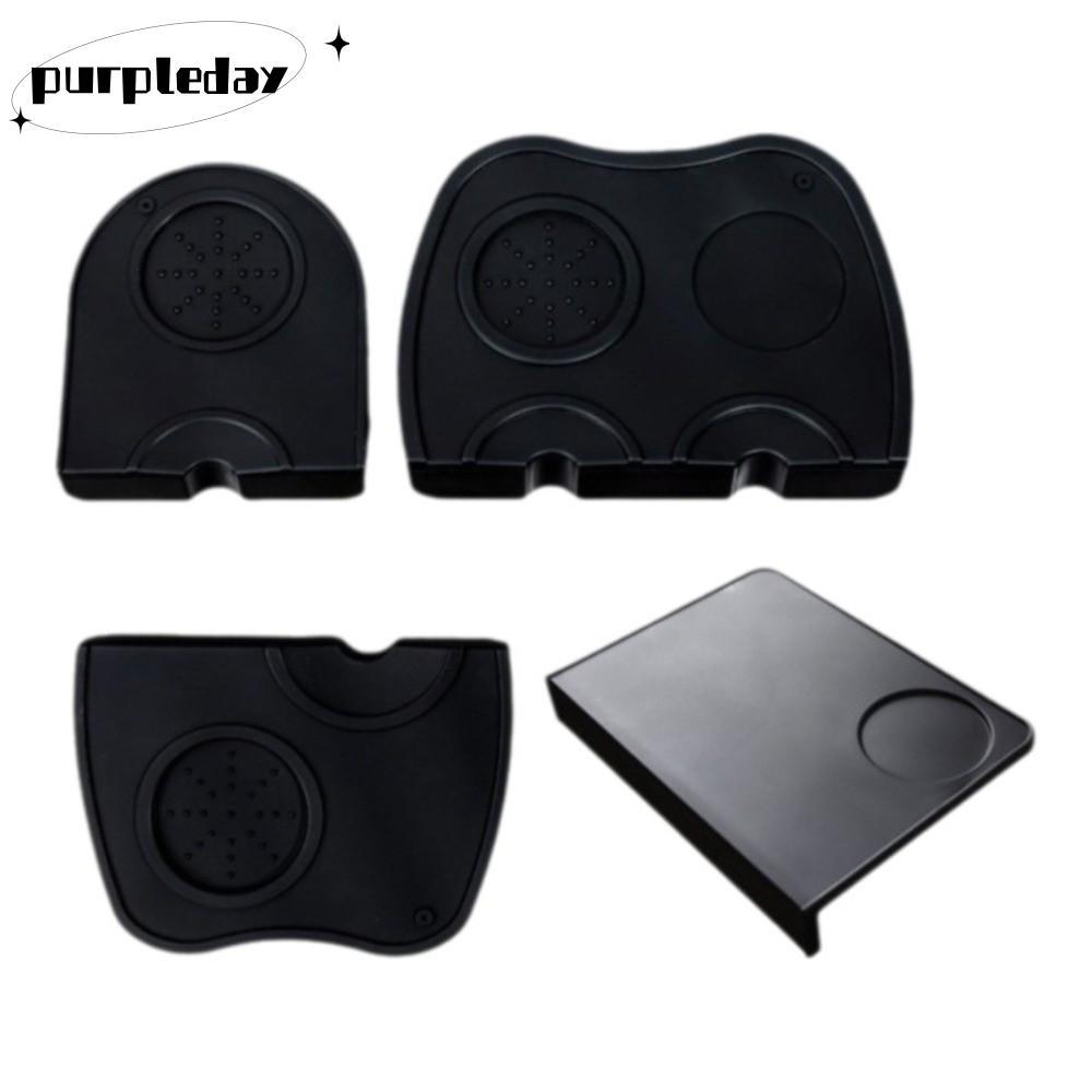 PURPLEDAY Press Tampering Holder, Trạm trải thảm cà phê Espresso bằng silicon chống trượt, Bộ đồ cà 