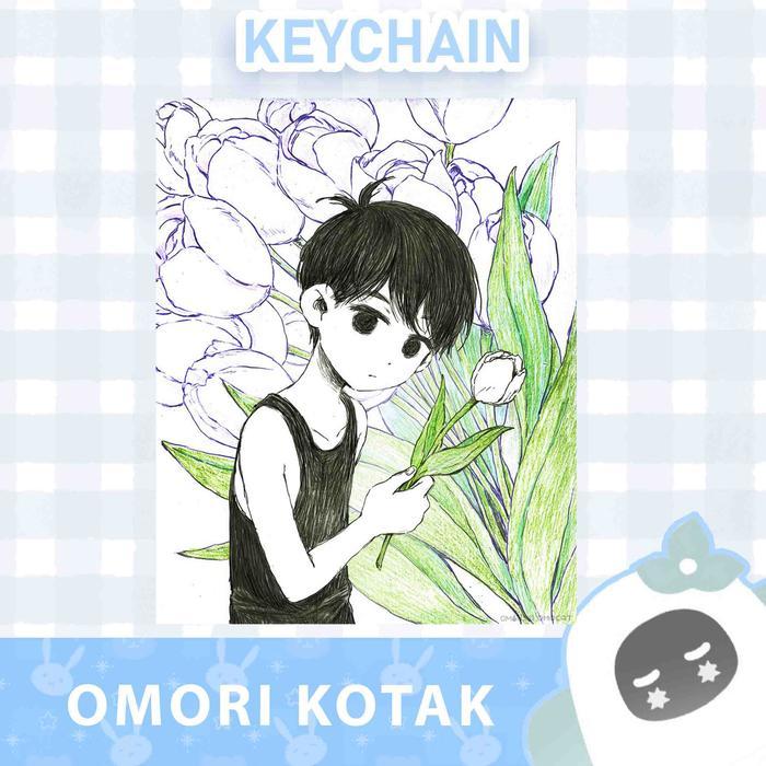 Ganci / Gantungan Kunci Akrilik ANIME OMORI KOTAK - OMORI