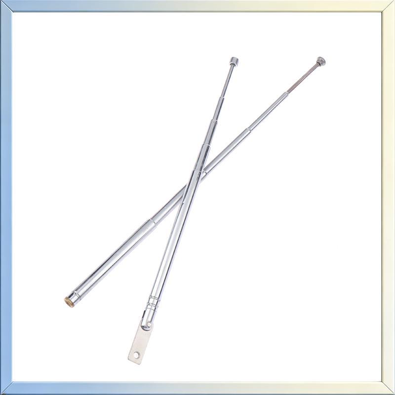 Any2Get5% tắt 17 / 25cm 5 phần Kim loại Full-Channel Am Fm Ăng-ten vô tuyến Ăng-ten kính thiên văn Ă