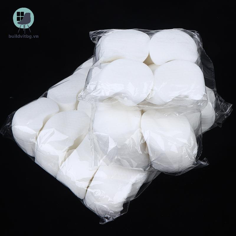 Bg 60 / 300 / 600 / 1200 Chiếc Miếng Lót Bông Trang Điểm Dùng Một Lần Ngọc Trai Mềm Thiết Kế Khắc Kh