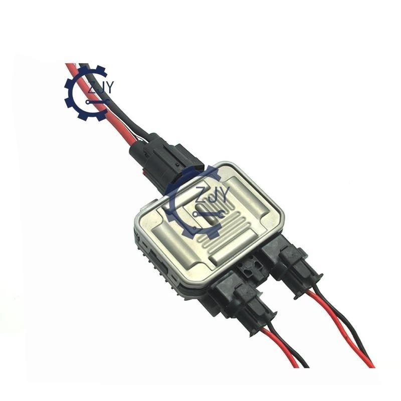 Tản Nhiệt Làm Mát 2 Quạt Mô Đun Điều Khiển Cho FORD EDGE FLEX LINCOLN MKS MKX 3.5L 3.7L 7T43-8C609-B