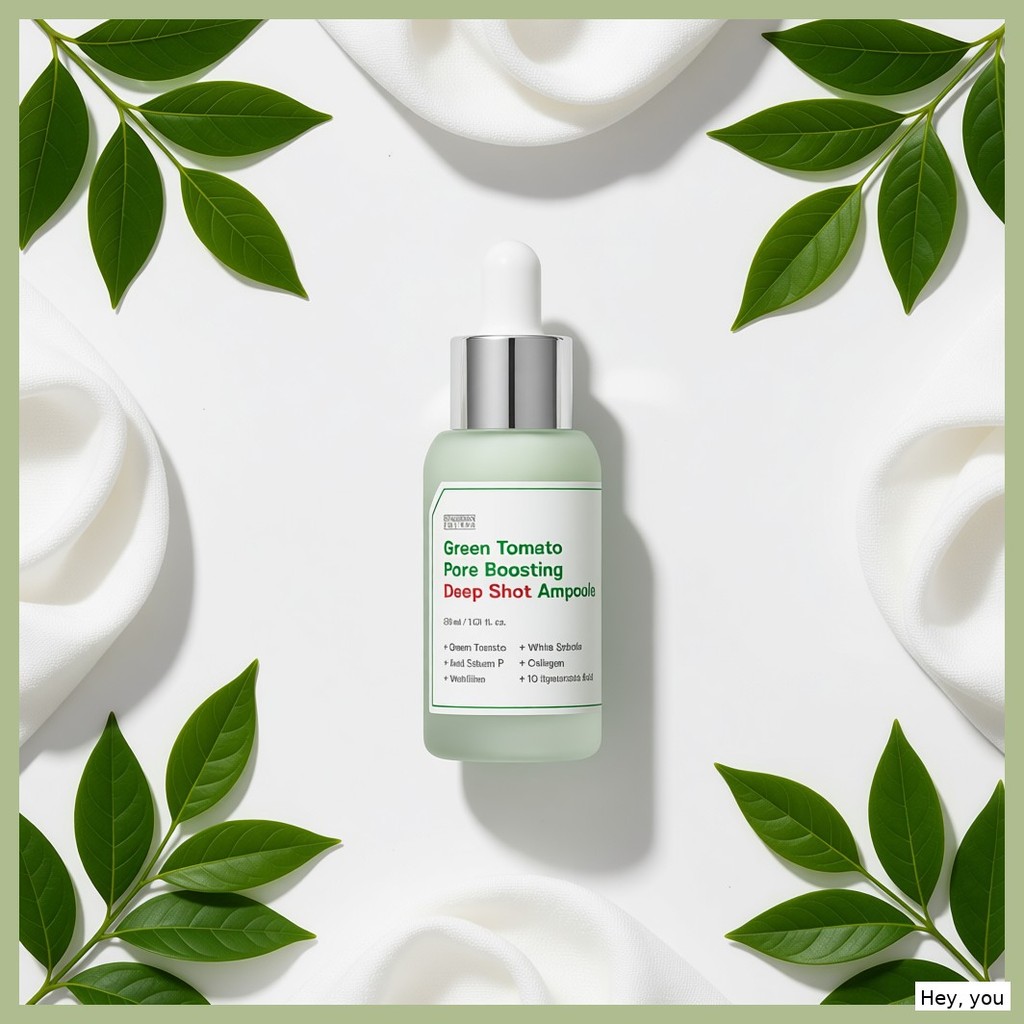 [SUNGBOON EDITOR] Green Tomato Pore Boosting Deep Shot Ampoule 30ml / Micro-Needle Pore Shot & Tinli