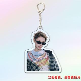 CORTIS Martin Acrylic Keychain, Double-Sided Clear Transparent Keyring in Stock, Funny Cute Bag Charm for Backpack, Perf
