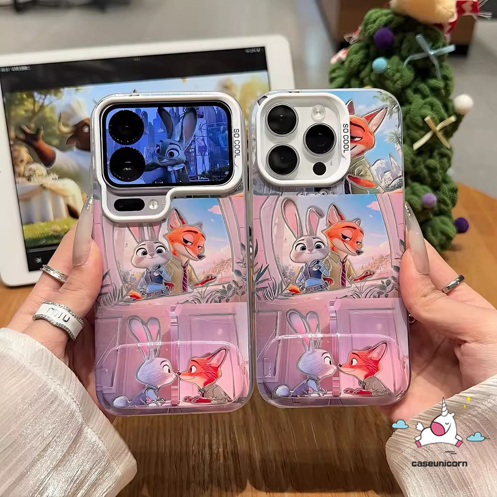 Ốp lưng hình thỏ Fox Zootopia cho Redmi 14C 12 10 13 13C 9T 12C A3 10A 10C A1 9C NFC 9A 9 Note 9 13 