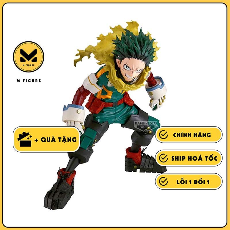 MÔ HÌNH Midoriya Izuku - Boku no Hero Academia - Grandista  (Bandai Spirits) FIGURE CHÍNH HÃNG