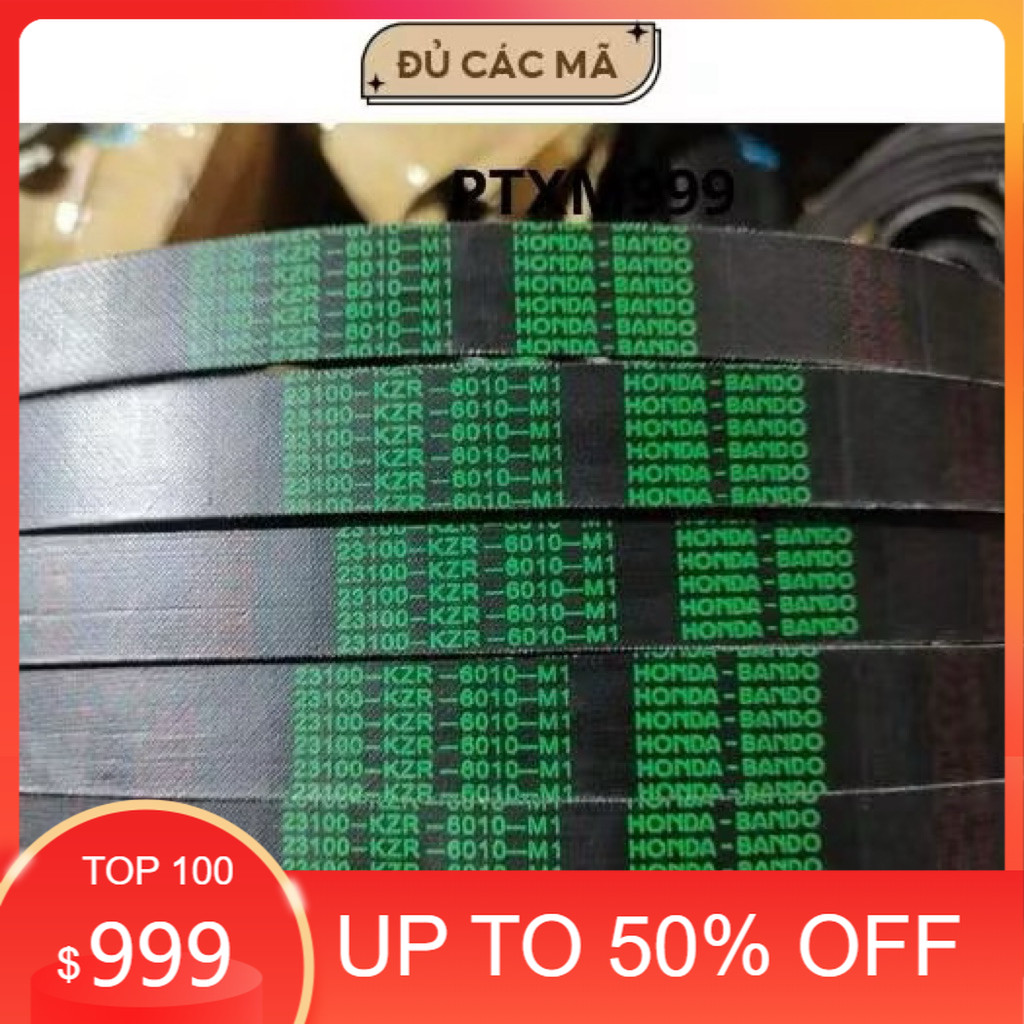 dây curoa lead 110,lead 125, air blade 125,air blade 110,vision,novo,sh